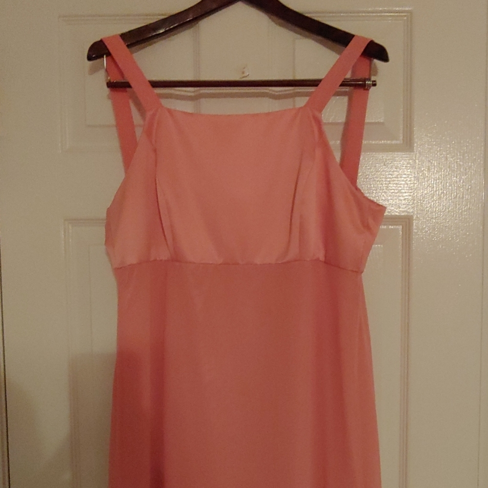 Chadwick's Womens Formal Coral Dress. Size 12.